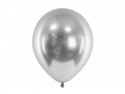 Ballon chrome argent -  30 cm 