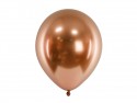 50 Ballons Glossy 30 cm - cuivré