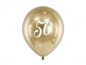 6 Ballons Glossy 30 cm - 50 - ors