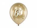 6 Ballons Glossy 30 cm - 60 - ors