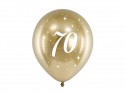 6 Ballons Glossy 30 cm - 70 - ors