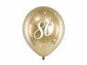 6 Ballons Glossy 30 cm - 80 - ors