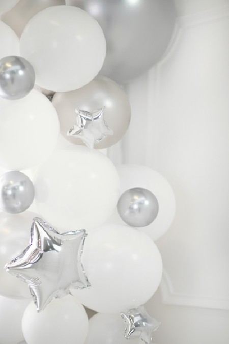 50 Ballons Glossy 12 cm -...
