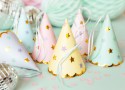 6 Chapeaux de fête Etoiles
