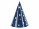 6 Chapeaux de fête Etoiles