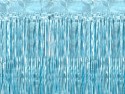 Rideau mylar bleu mat - 250 cm