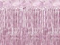 Rideau mylar rose mat - 250 cm