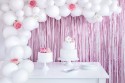 Rideau de fête - rose mat