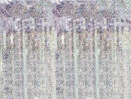Rideau de fête - holographique