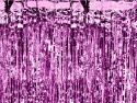 Rideau de fête - violet