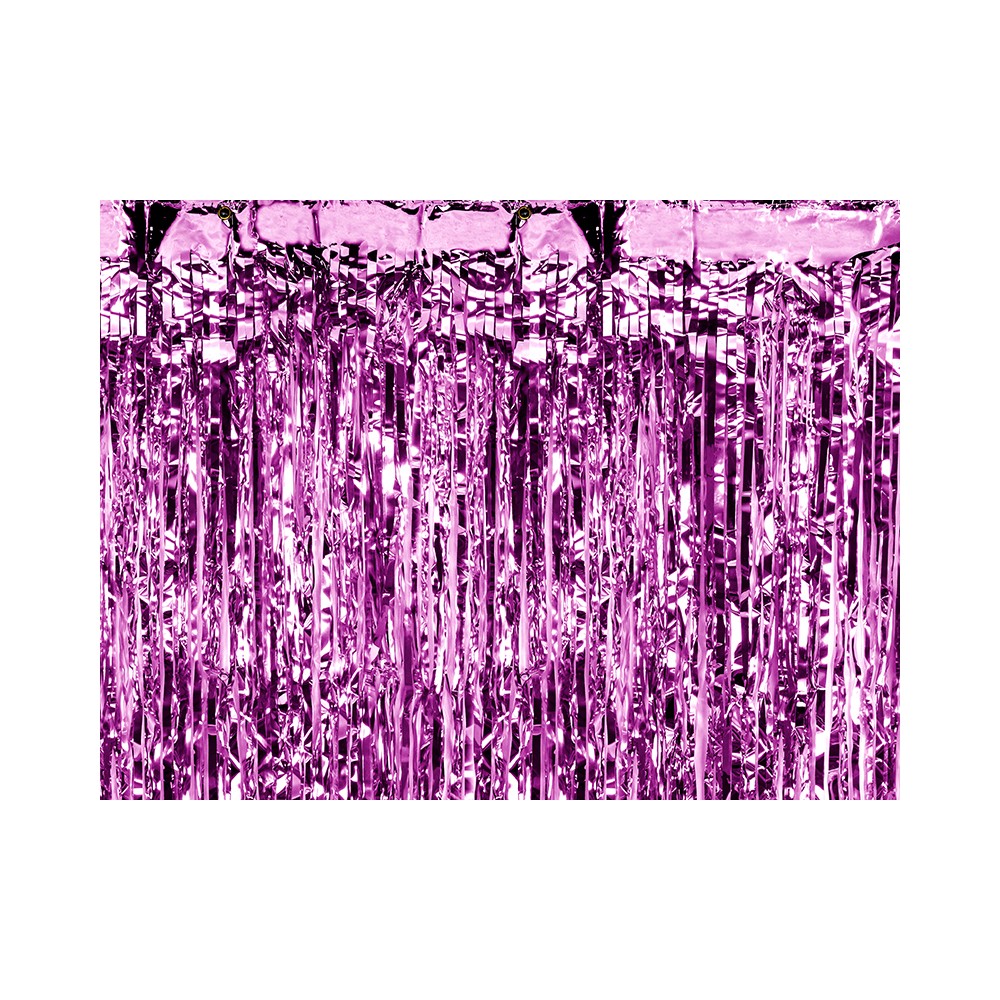 Rideau de fête - violet