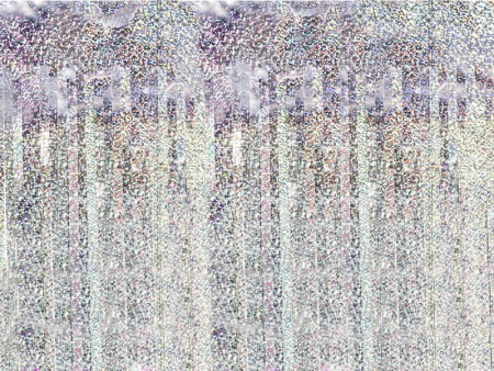 Rideau de fête - holographique