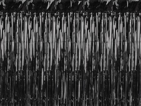 Rideau de fête - noir
