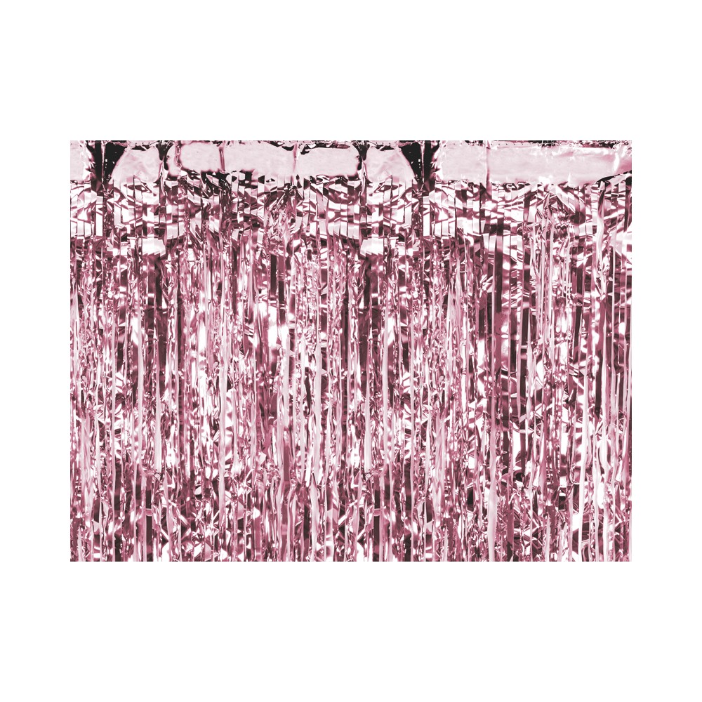 Rideau de fête - or rose
