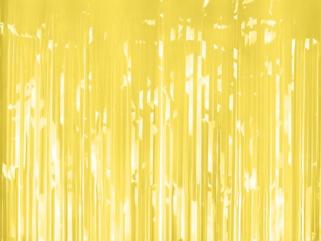 Rideau de fête - jaune clair