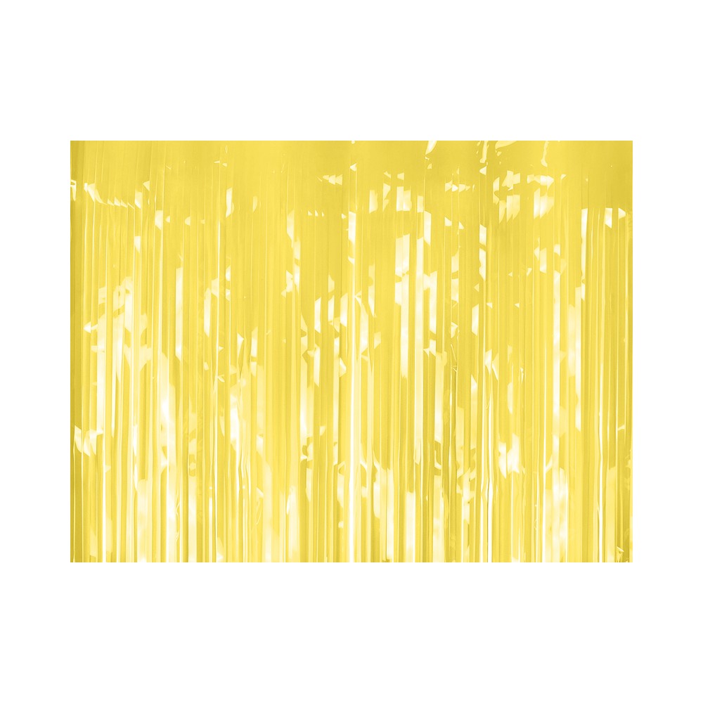 Rideau de fête - jaune clair