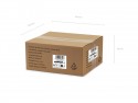4 Poids ballon en mylar - or rose en mylar