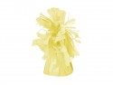 4 Poids de ballon pompon - jaune clair