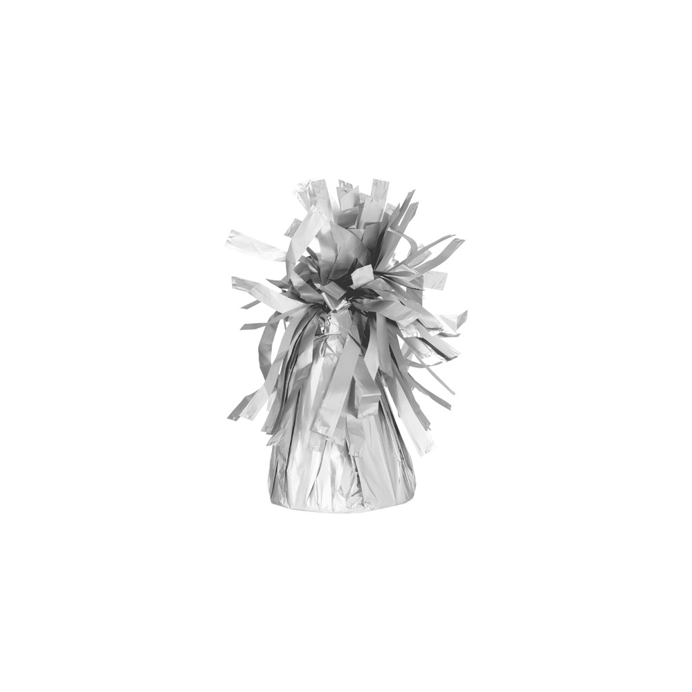 4 Poids de ballon pompon - argent