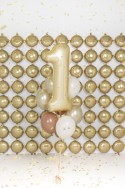 4 Poids de ballon pompon - or luxe
