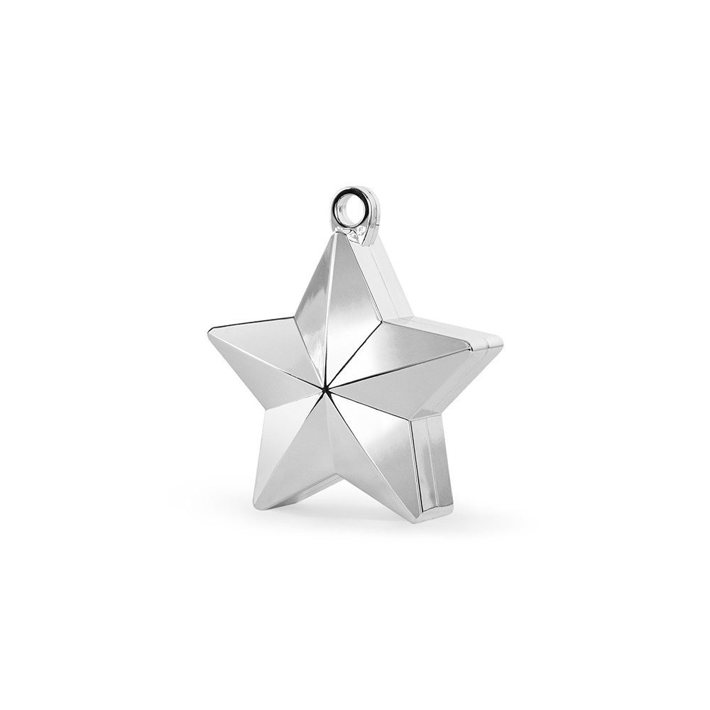 Poids ballon Coeurs - argent