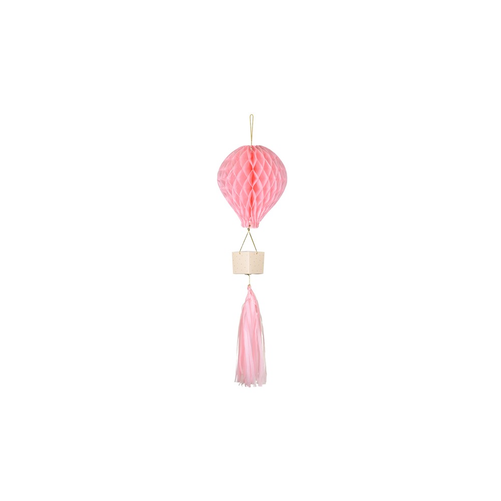 Décoration en papier de soie - rose