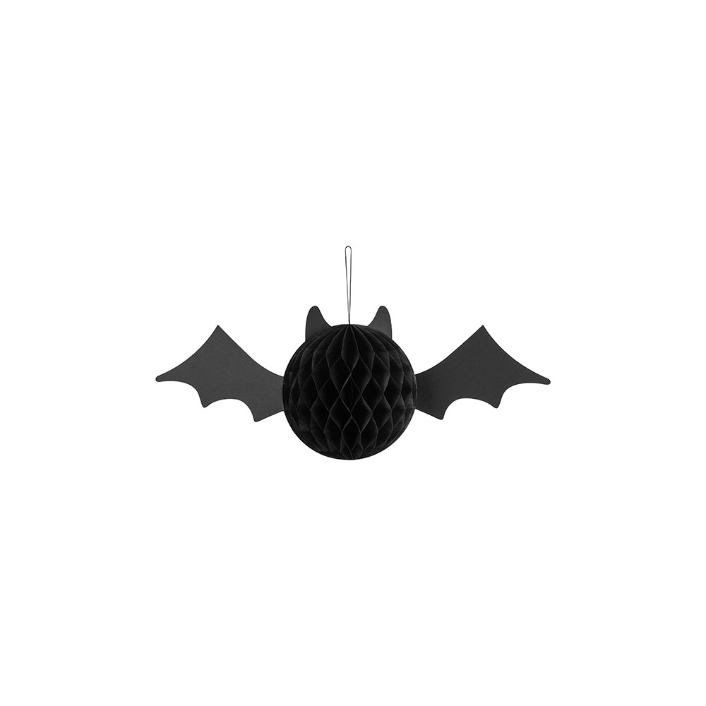 Décoration en papier de soie Chauve -souris - noir