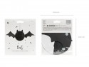 Décoration en papier de soie Chauve -souris - noir