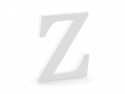 Lettre Z en bois - blanche