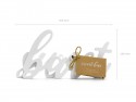 Panneau en bois Sweet bar - blanc