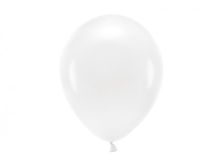 100 Ballons Eco 26 cm blanc...