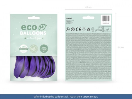 10 Ballons Eco 26 cm pastel...