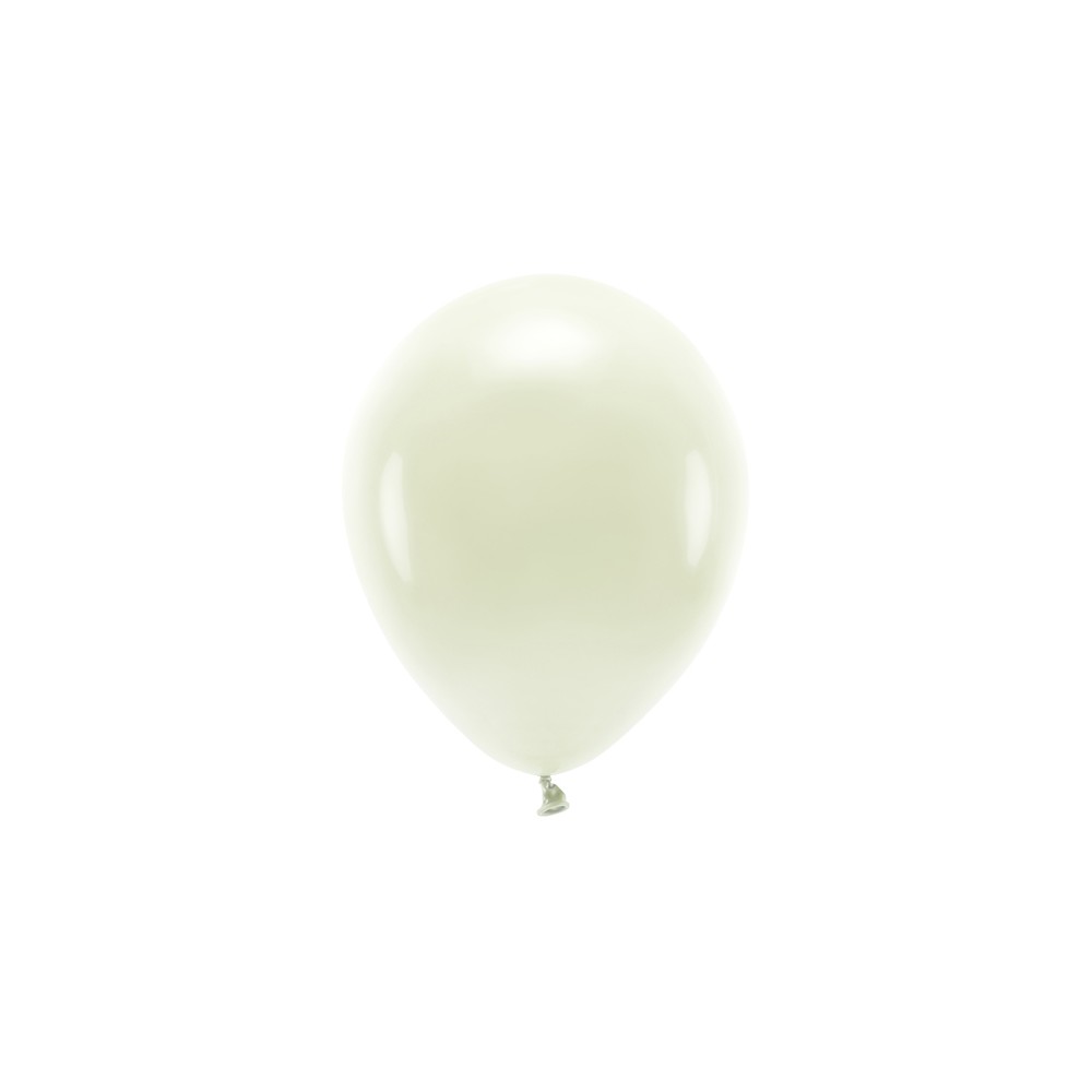 100 Ballons Eco 26 cm crème pastel