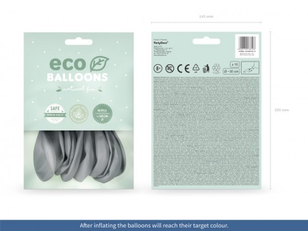 10 Ballons Eco 26 cm pastel...