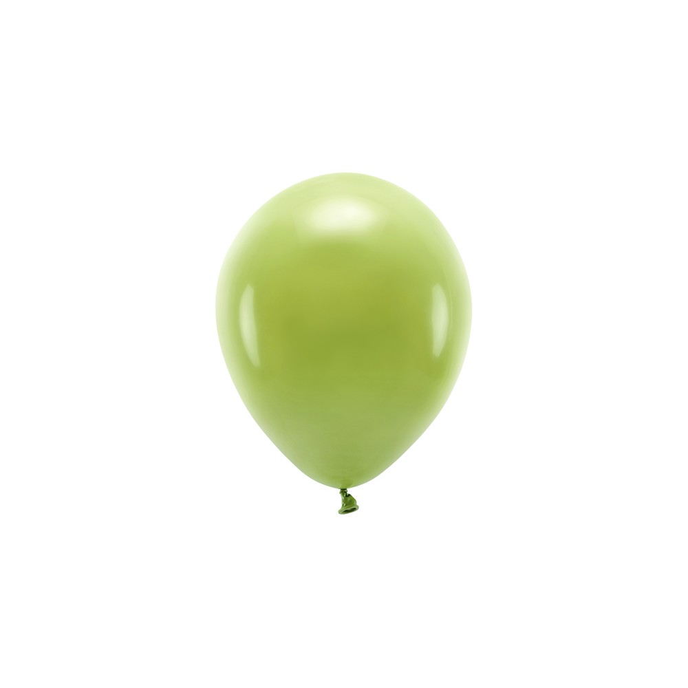 10 ballons en latex – Vert olive – 26 cm