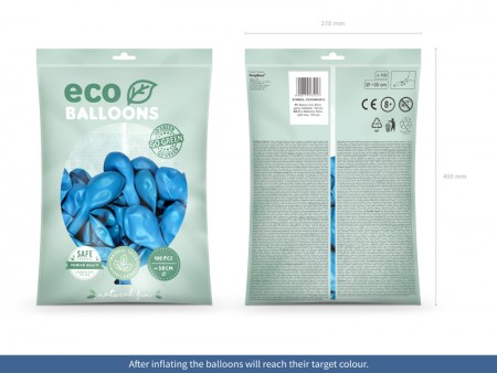 100 ballons en latex – Bleu...
