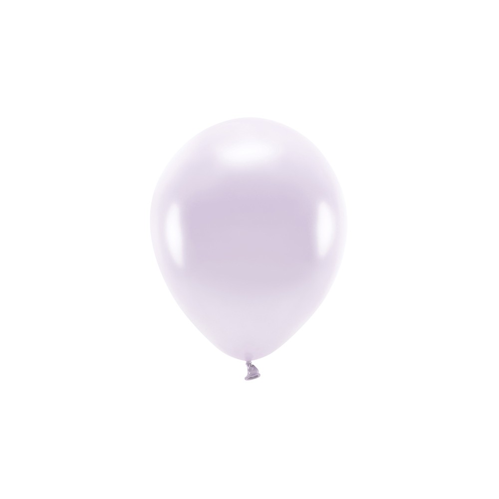 10 Ballons Eco 30 cm - métallisés - lilas