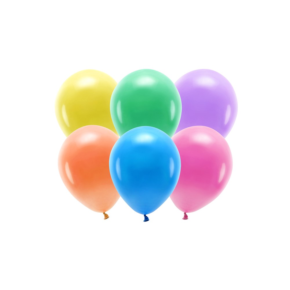10 Ballons Eco 30 cm pastel