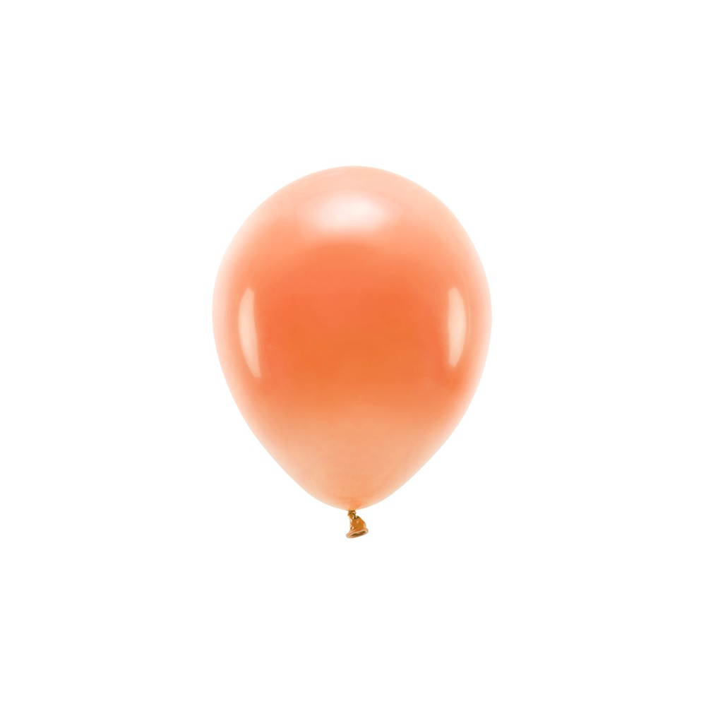 100 Ballons Eco 30 cm orange pastel