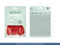 10 Ballons Eco 30 cm pastel - rouge