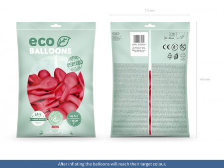 100 Ballons Eco 30 cm...