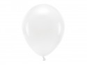 100 Ballons Eco 30 cm blanc pastel
