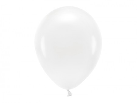 10 Ballons Eco 30 cm blanc...