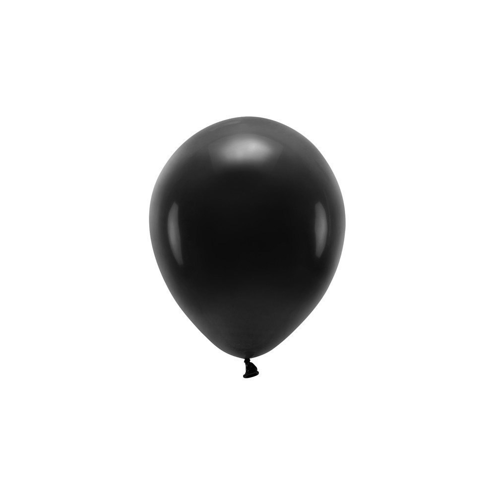 100 Ballons Eco 30 cm noir pastel