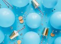 100 ballons en latex – Bleu ciel – 30 cm