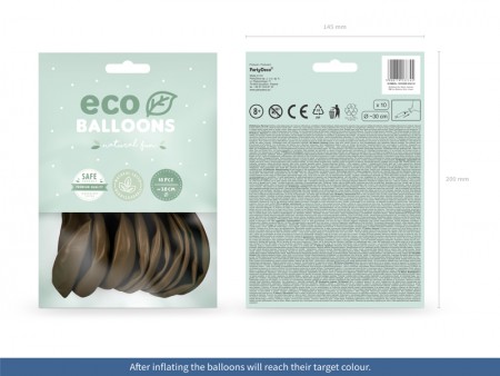 10 Ballons Eco 30 cm pastel...