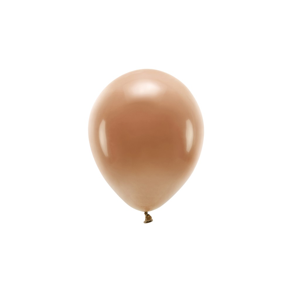 100 Ballons Eco 30 cm pastel brun chocolat