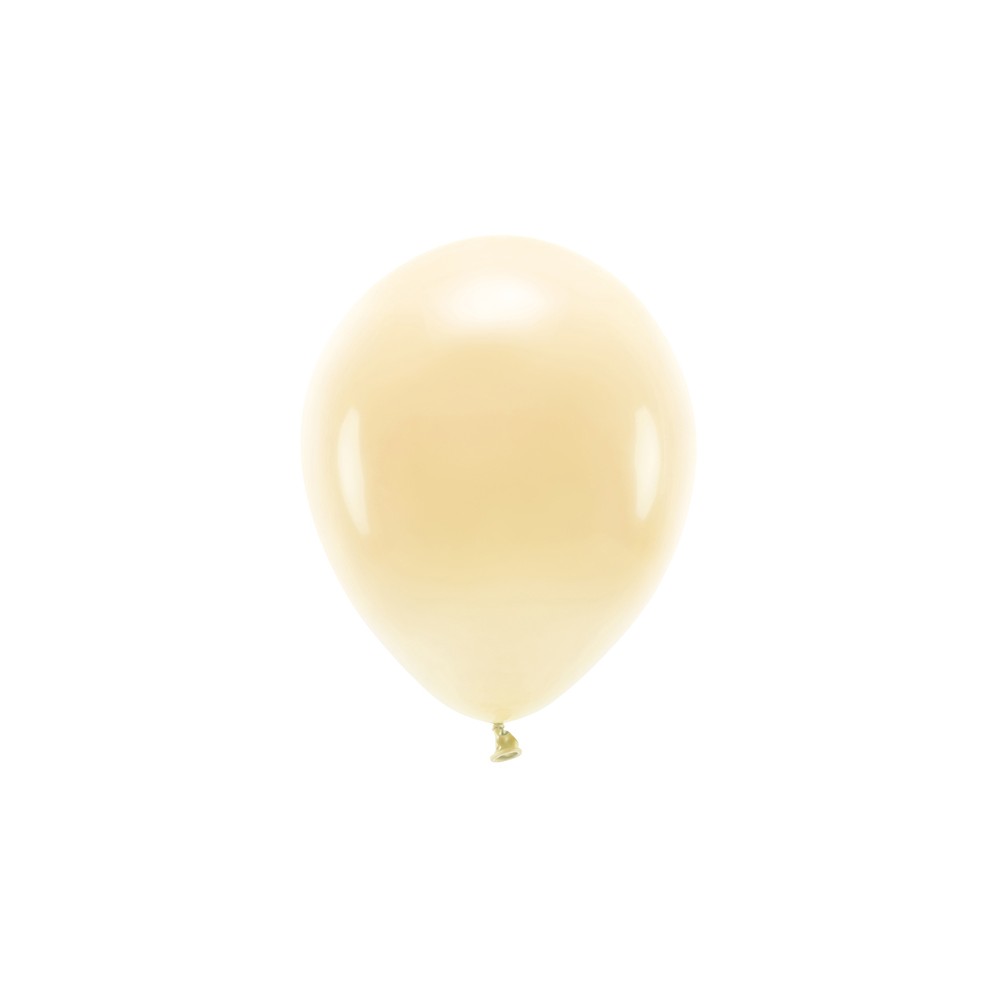 100 Ballons Eco 30 cm pastel pêche clair