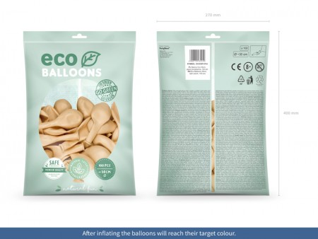 100 Ballons Eco 30 cm...