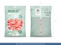 100 Ballons Eco 30 cm pastel - rose vif